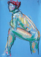 Life study - Ava - pastel