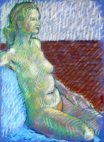 Life study - Belle - pastel