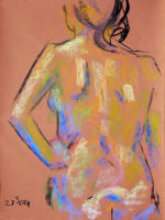 Life study - Eleni - pastel