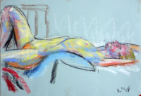 Life study - Esther - pastel