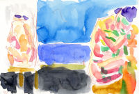 Life study - Fiona - watercolour