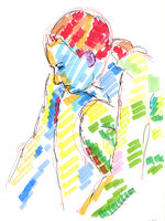 Life study - Gerry - Marker Pen