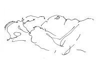 Life study - Gerry - pen and ink