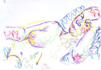 Life study - Isabella - marker pen