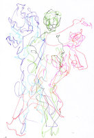 Life study - Isabella - marker pen