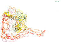 Life study - Jane and Andrew - marker pen