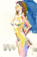 Life study - Katelyn - watercolour