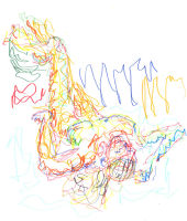 Life study - Lena - marker pen