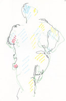 Life study - Leo- Marker pen