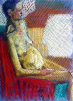 Life study - Linda - pastel