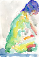 Life study - Lucy - watercolour