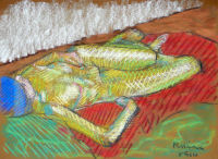 Life study - Lucy - pastel