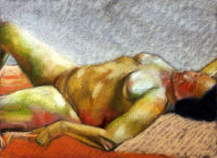 Life study - Margaret - pastel