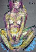 Life study - Michelle - pastel