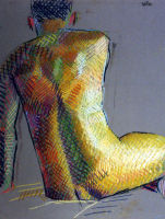 Life study - Paul - pastel