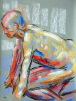 Life study - Ricki - pastel