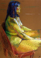 Life study - Roberta - pastel
