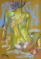 Life study - Roberta - pastel