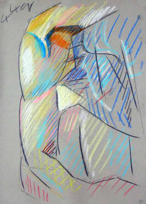 Life study - Rosie - pastel