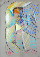 Life study - Rosie - pastel