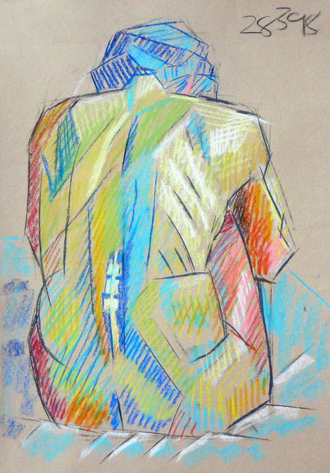 Life study - Rosie - pastel