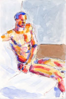 Life study - Sebastian - watercolour