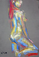 Life study - Simona pastel