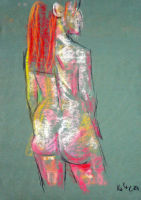 Life study - Simona pastel