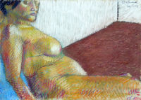 Life study - Soleil - pastel