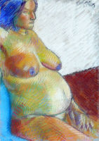 Life study - Soleil - pastel