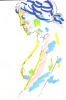 Life study - Sophia - watercolour