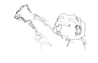 Life study - Steve - pen and ink