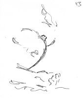 Life study - Steve B - pen and ink