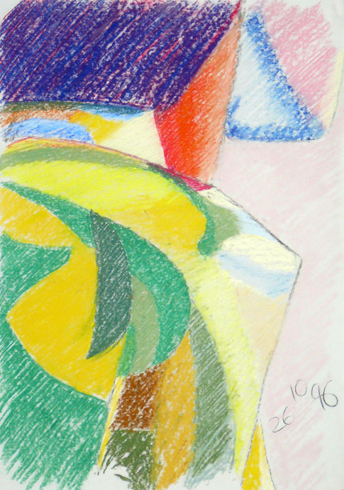 Life study - Vijay - pastel