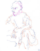 Life study - marker pen