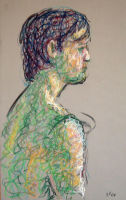 Life study - Alistair - pastel