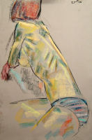 Life study - Jeanette - pastel