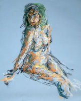 Life study - Sarah - pastel
