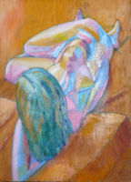 Life study - oil painting