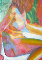 Life study - oil painting