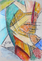 Life study -  pastel