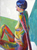 Life study - oil painting