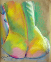 Life study - pastel