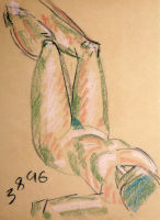 Life study - pastel