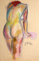 Life study - pastel