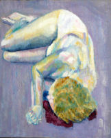 Life study - oil painting