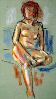 Life study - Eli - Pastel