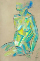 Life study - Kim - pastel