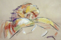 Life study - Kim - pastel