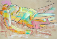 Life study - Margaret - pastel